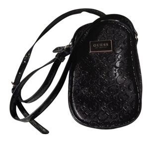 STOCKING STUFFER TIME. Guess Embossed Black Crossbody Bag